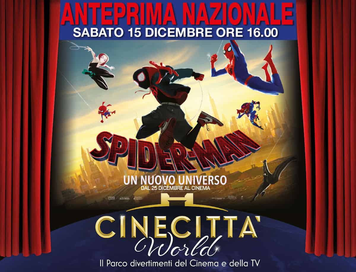 Spider-man arriva a Cinecittà World Spider-man arriva a Cinecittà World