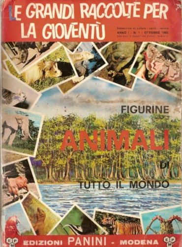 Le figurine entrate nel cuore degli Italiani Album figurine anni 60